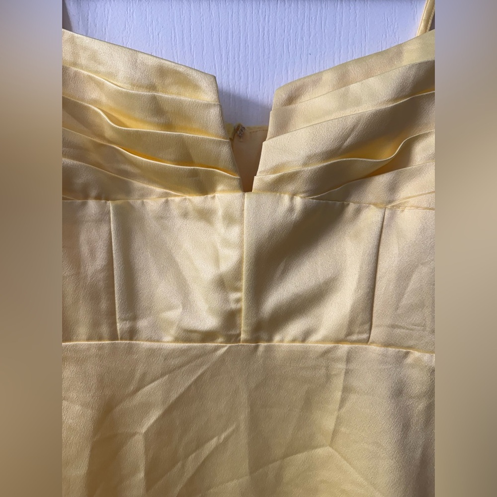 Princess Polly Della Mini Dress Butter Yellow - Picture 8 of 16